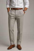 Retro Linnen Broek Heren | Elegante & Comfortabele broek | Matteo