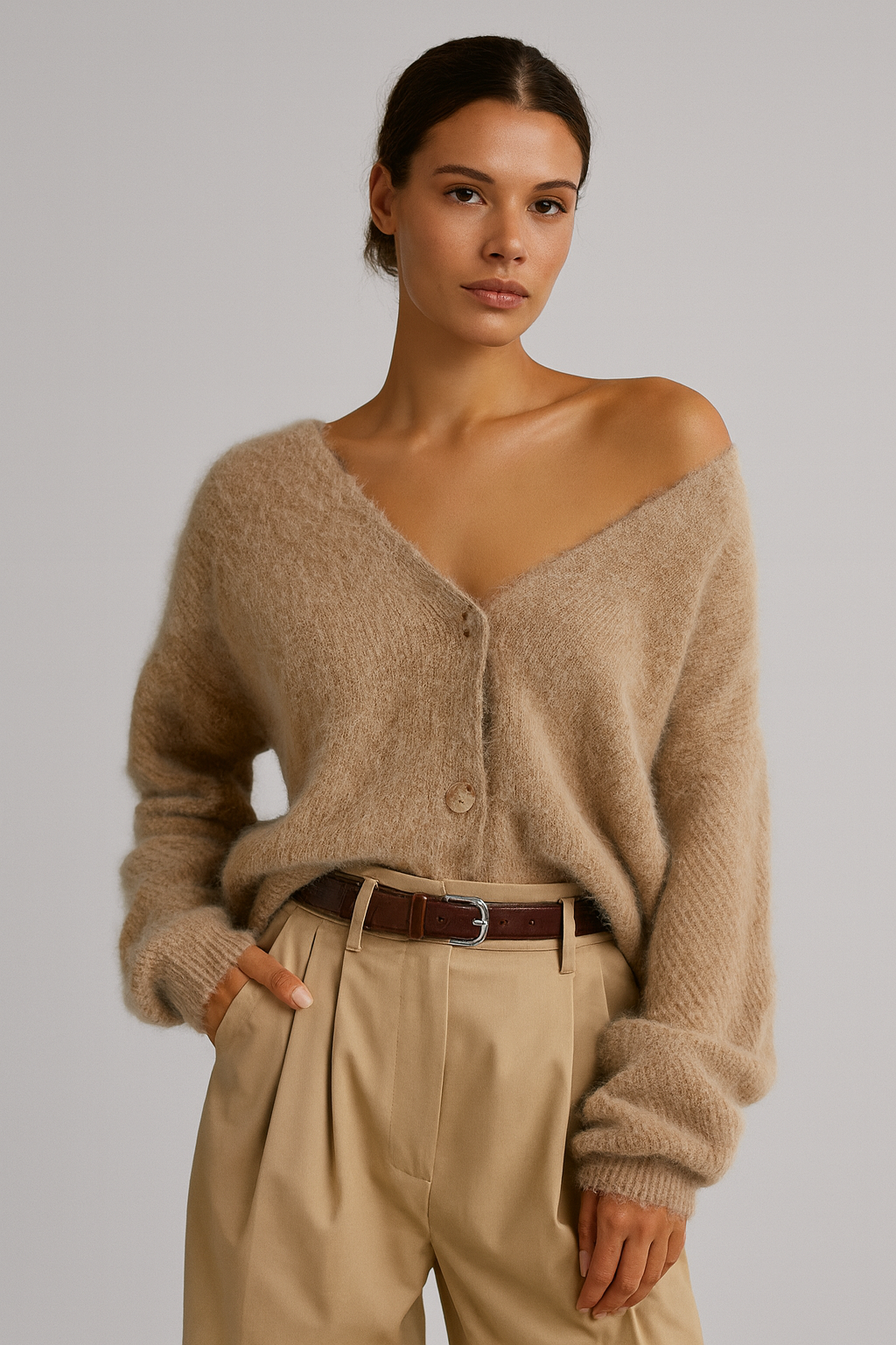 Amélie | Luxe Zachte Gebreide Cardigan | Dames