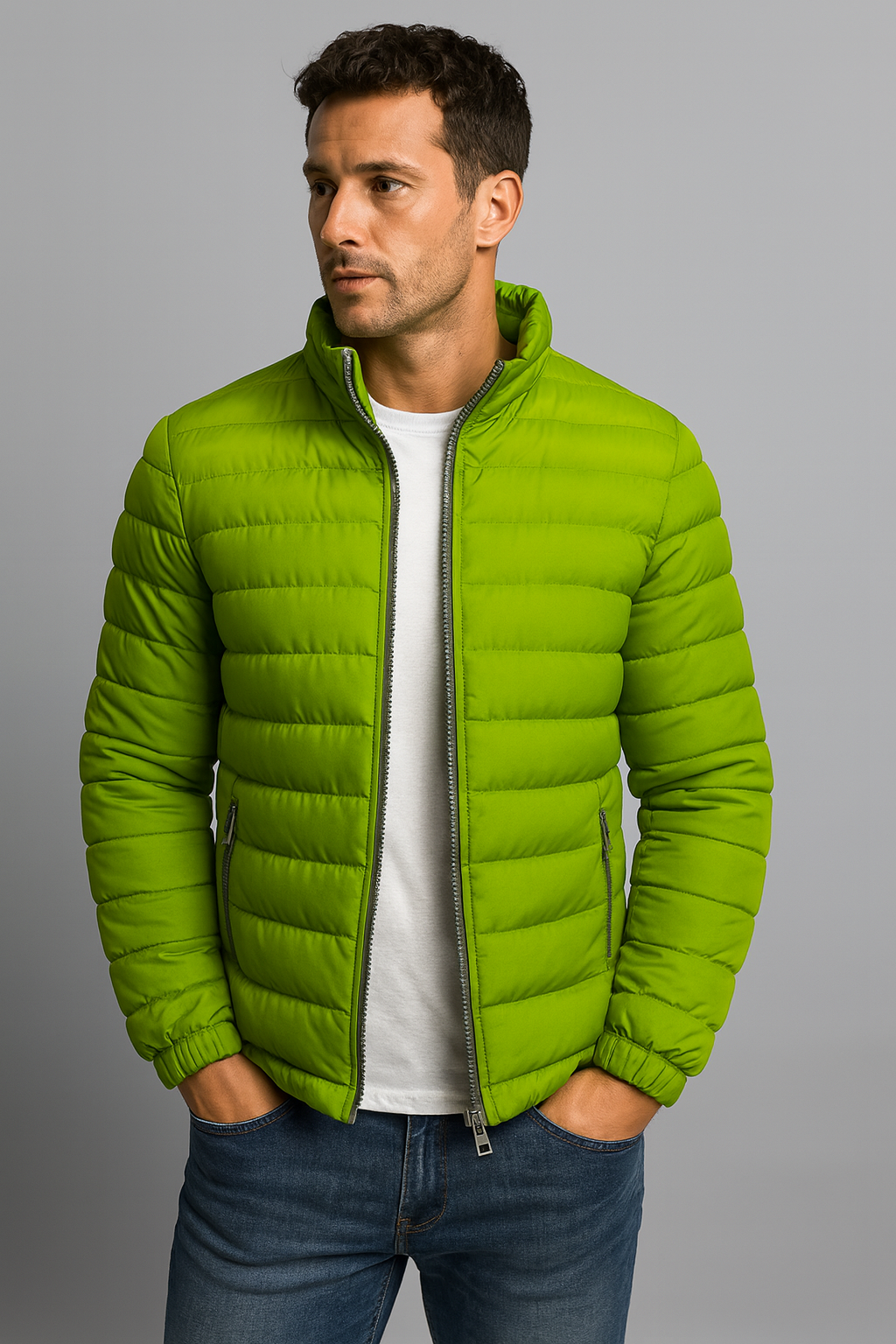 Puffer Jas Heren | Lichtgewicht & Modieuze Tussenjas | Noah