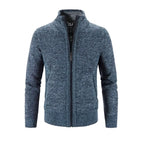 Heren Gebreide Zip-Up Jas | Comfortabele Tussenlaag | Ruben