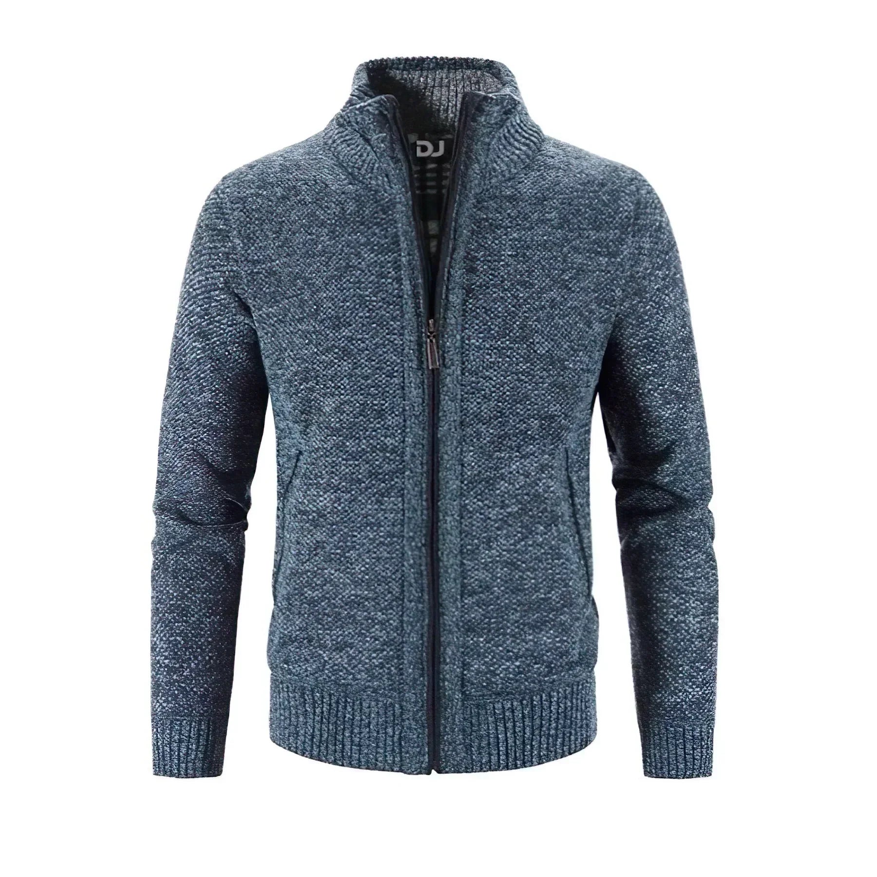 Heren Gebreide Zip-Up Jas | Comfortabele Tussenlaag | Ruben
