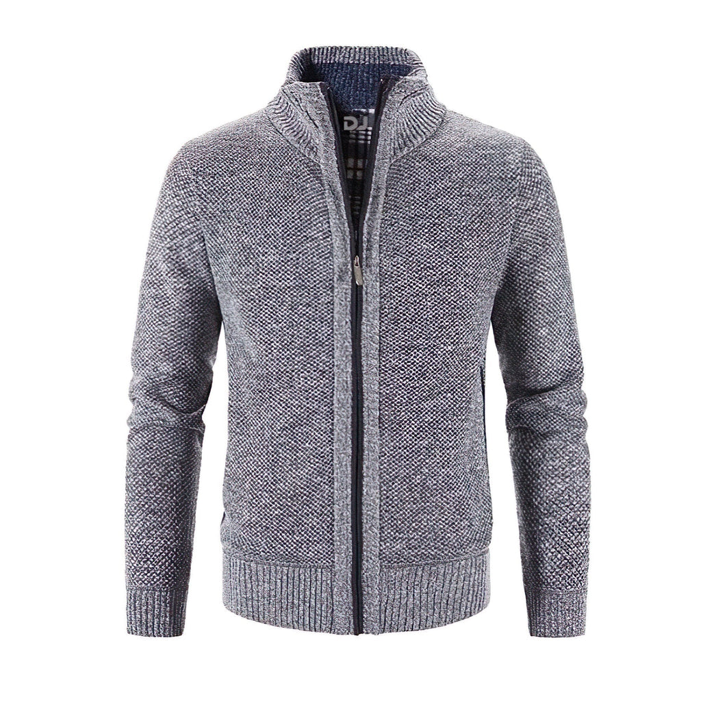 Heren Gebreide Zip-Up Jas | Comfortabele Tussenlaag | Ruben