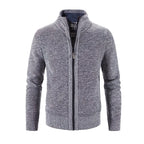 Heren Gebreide Zip-Up Jas | Comfortabele Tussenlaag | Ruben