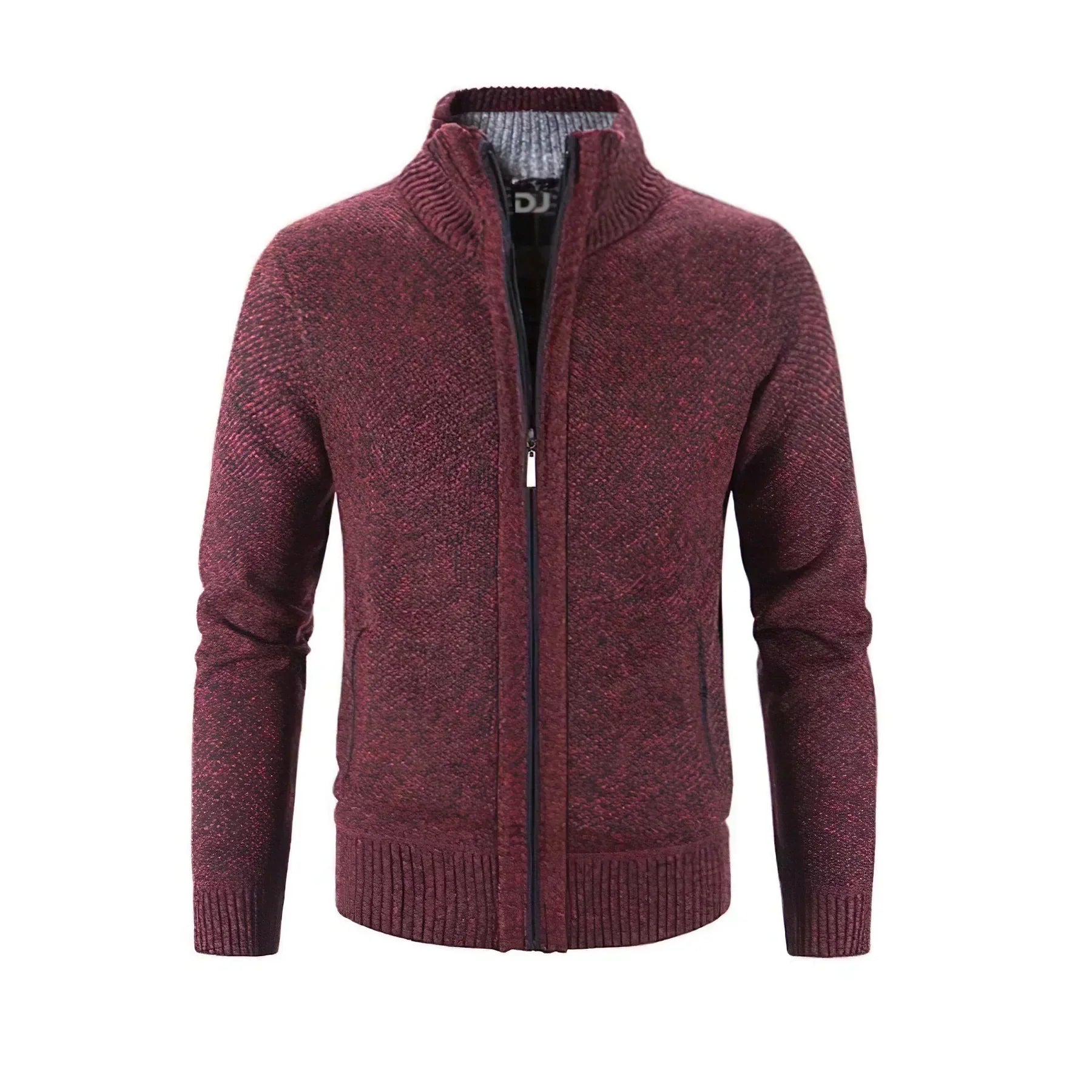Heren Gebreide Zip-Up Jas | Comfortabele Tussenlaag | Ruben