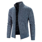 Heren Gebreide Zip-Up Jas | Comfortabele Tussenlaag | Ruben