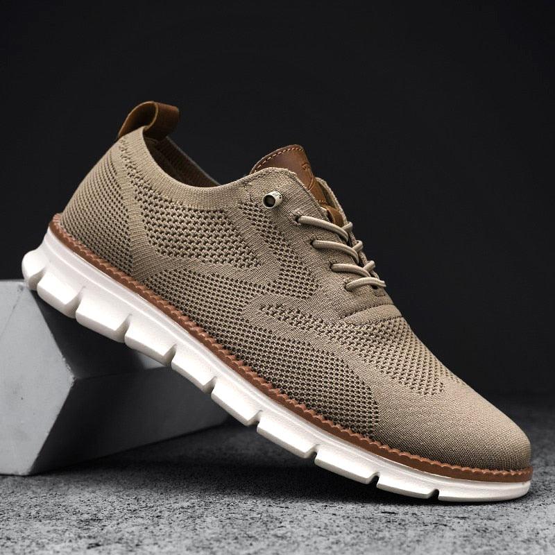 Lichtgewicht Sneakers Heren | Ademend Breisel | Comfort Zool | Daan
