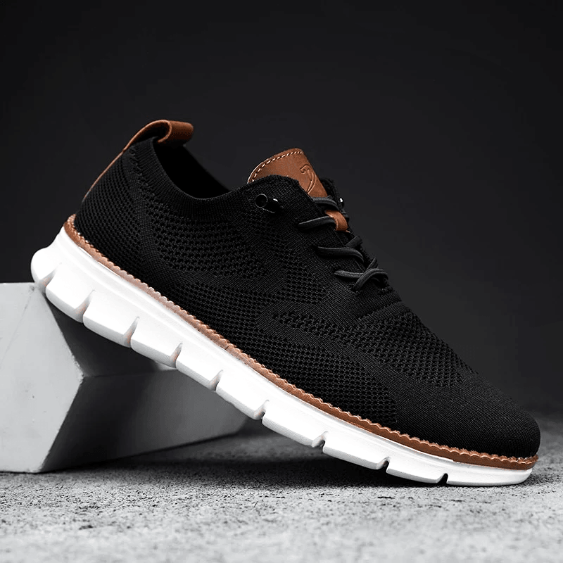 Lichtgewicht Sneakers Heren | Ademend Breisel | Comfort Zool | Daan