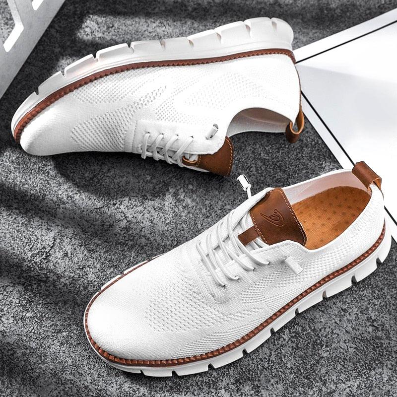 Lichtgewicht Sneakers Heren | Ademend Breisel | Comfort Zool | Daan