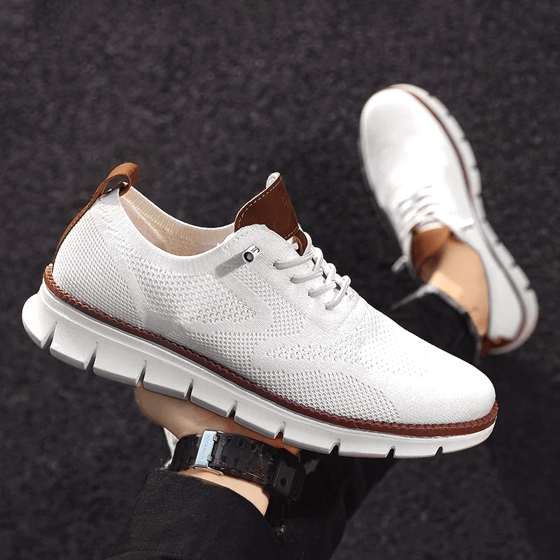 Lichtgewicht Sneakers Heren | Ademend Breisel | Comfort Zool | Daan