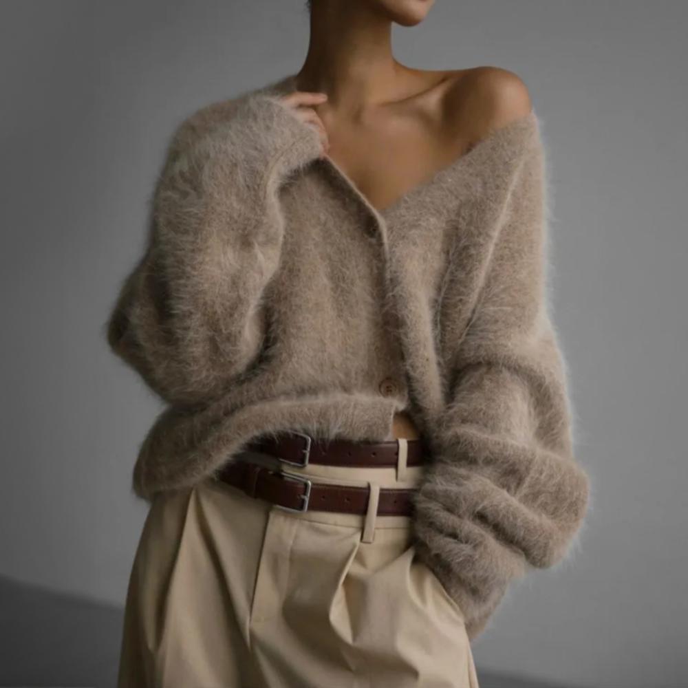 Amélie | Luxe Zachte Gebreide Cardigan | Dames