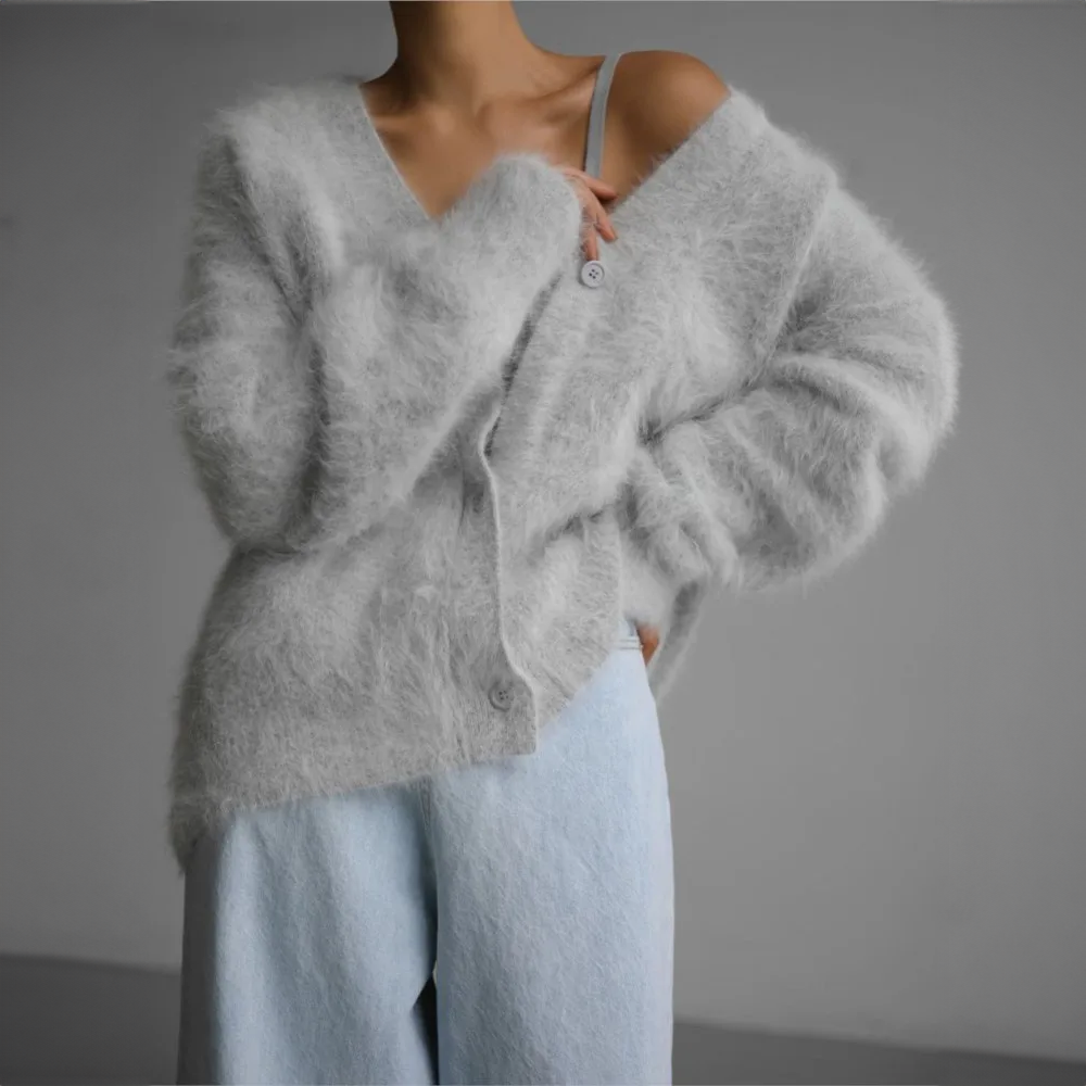 Amélie | Luxe Zachte Gebreide Cardigan | Dames