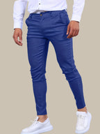 Heren Skinny-Fit Chino Broek | Slim Gesneden Trousers | Julian